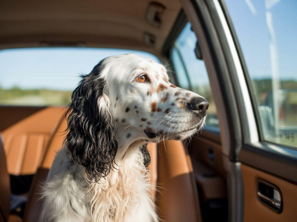 Il cane in Automobile